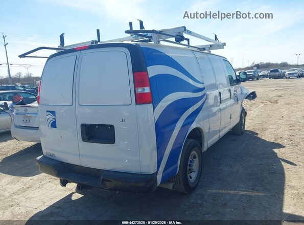 1GCWGAFP6P1230811 2023 CHEVROLET EXPRESS Белый Задняя правая четверть