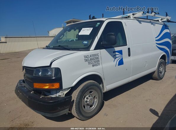1GCWGAFP6P1230811 2023 CHEVROLET EXPRESS Белый Передняя левая четверть