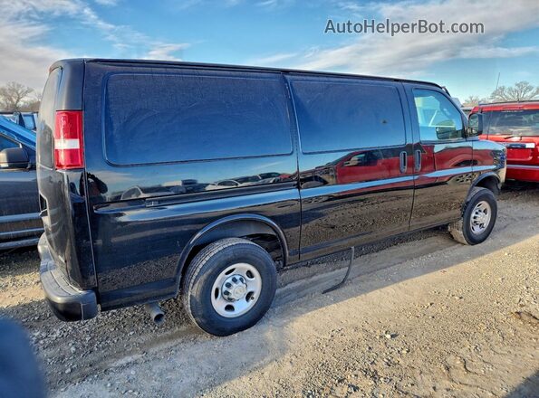 1GCWGAFP7P1122312 2023 CHEVROLET EXPRESS Black Trasero derecho