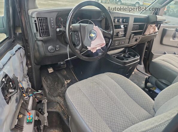 1GCWGAFP7P1122312 2023 CHEVROLET EXPRESS Black Vista del salpicadero