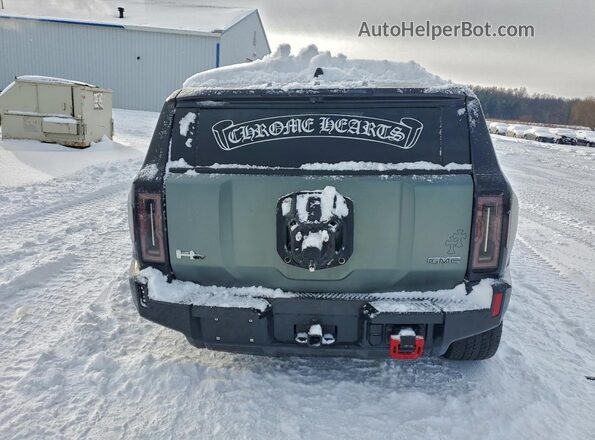 1GKB0RDC7RU101211 2024 GMC HUMMER Зеленый Вид сзади