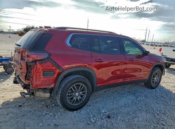 1GKENKRS6SJ239674 2025 GMC ACADIA Красный Задняя правая четверть