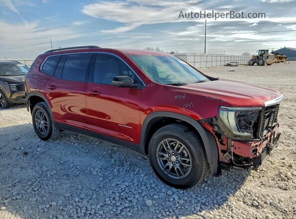 1GKENKRS6SJ239674 2025 GMC ACADIA Красный Передняя правая четверть