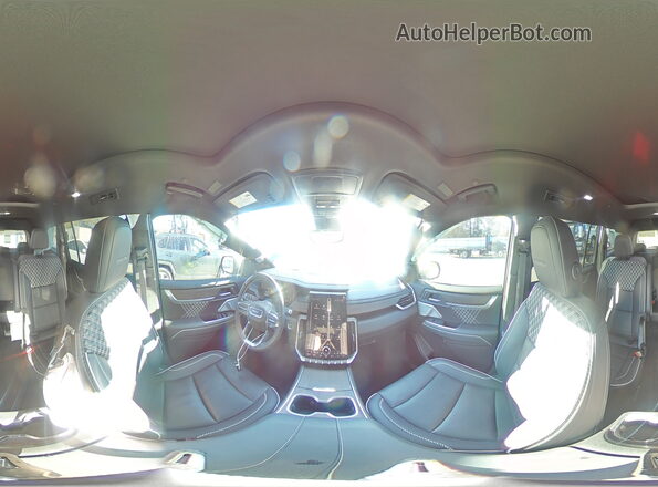 1GKENLKS4RJ185401 2024 GMC ACADIA Синий Панорамный вид салона 360°