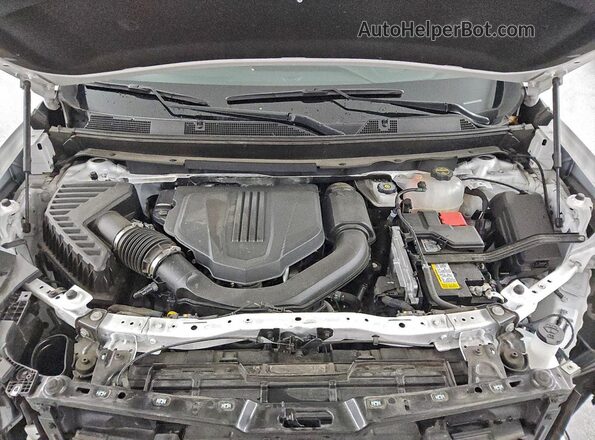 1GKENNKS5RJ200872 2024 GMC ACADIA Белый Вид подкапотного пространства