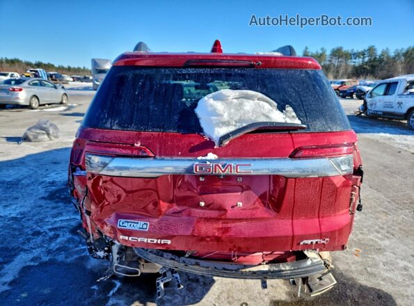 1GKKNLLS2NZ159490 2022 GMC ACADIA Красный Вид сзади