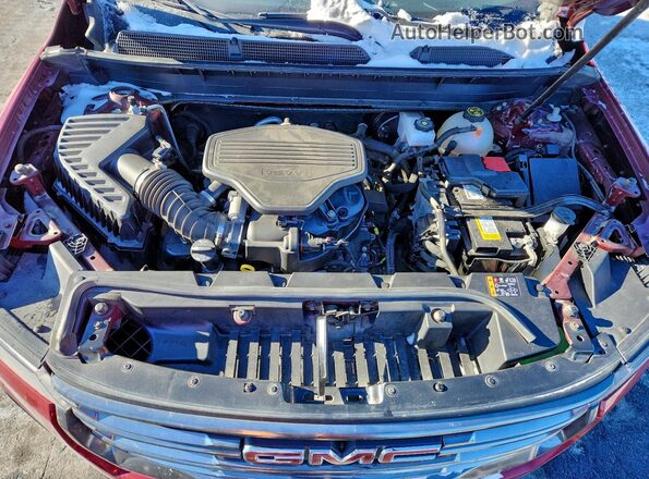 1GKKNLLS2NZ159490 2022 GMC ACADIA Красный Вид подкапотного пространства