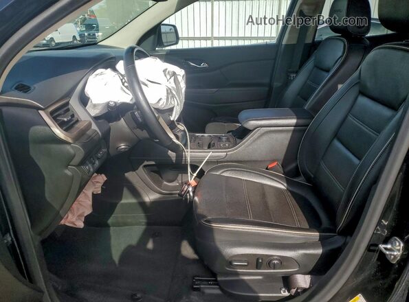 1GKKNPL46PZ224417 2023 GMC ACADIA Черный Вид салона спереди