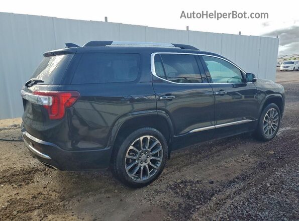 1GKKNPL46PZ224417 2023 GMC ACADIA Черный Задняя правая четверть