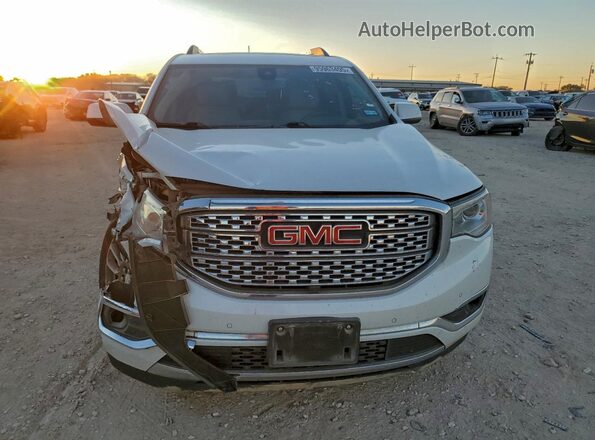 1GKKNPLS2KZ101141 2019 GMC ACADIA Белый Вид спереди