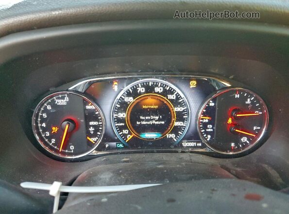 1GKKNPLS2KZ101141 2019 GMC ACADIA Белый Вид щитка приборов