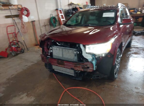 1GKKNXLS3HZ282131 2017 GMC ACADIA Red Widok z przodu