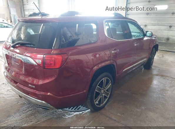 1GKKNXLS3HZ282131 2017 GMC ACADIA Red Tył prawy