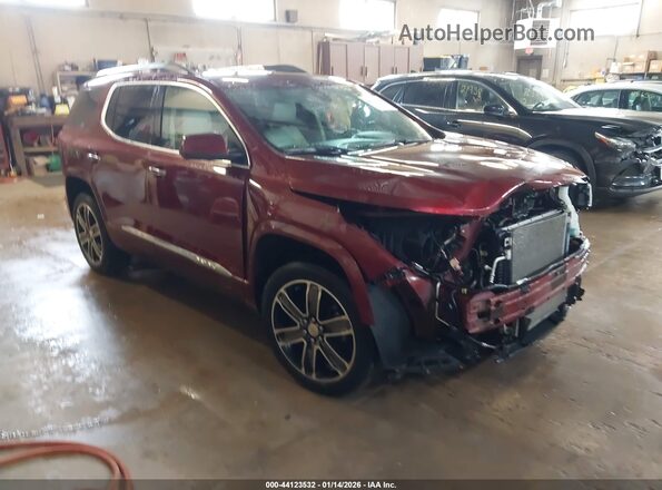 1GKKNXLS3HZ282131 2017 GMC ACADIA Red Przód prawy