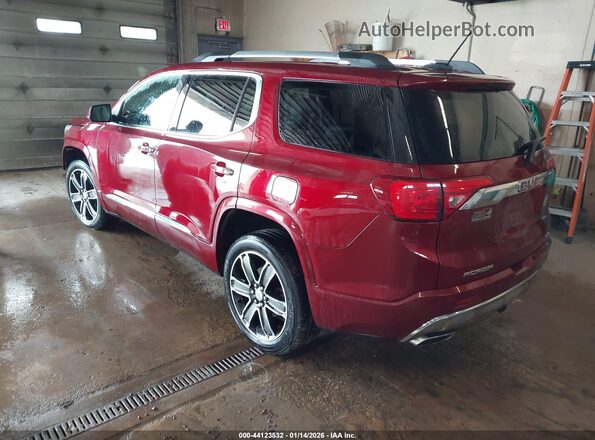 1GKKNXLS3HZ282131 2017 GMC ACADIA Red Tył lewy