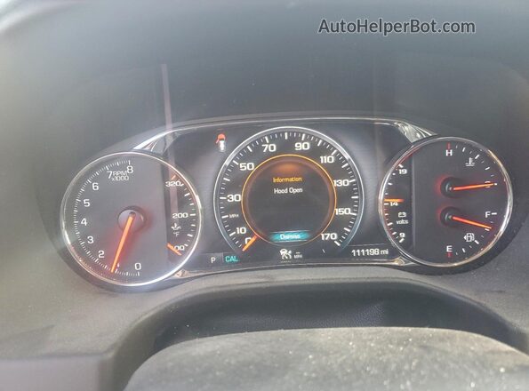 1GKKNXLS8HZ237167 2017 GMC ACADIA Черный Вид щитка приборов