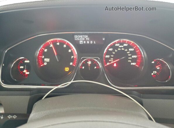 1GKKRRKD3GJ102663 2016 GMC ACADIA Белый Вид щитка приборов