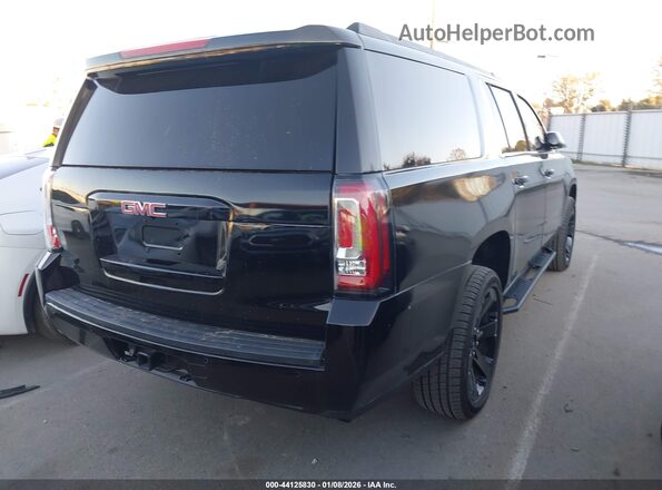 1GKS1GKC9LR186504 2020 GMC YUKON Черный Задняя правая четверть