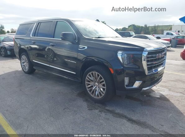1GKS1GKD1PR292606 2023 GMC YUKON Черный Передняя правая четверть