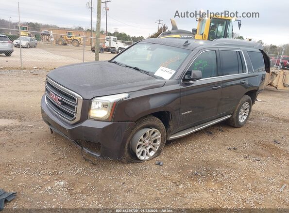 1GKS2BKC2HR193589 2017 GMC YUKON Dark Brown Vista tres cuartos delantera izquierda