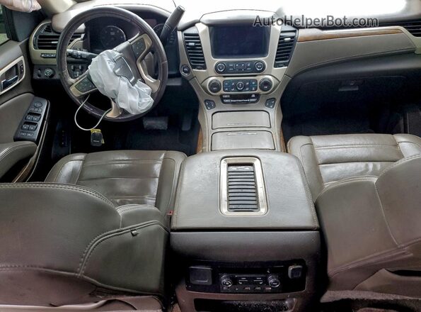 1GKS2CKJ0JR149763 2018 GMC YUKON Белый Вид панели приборов