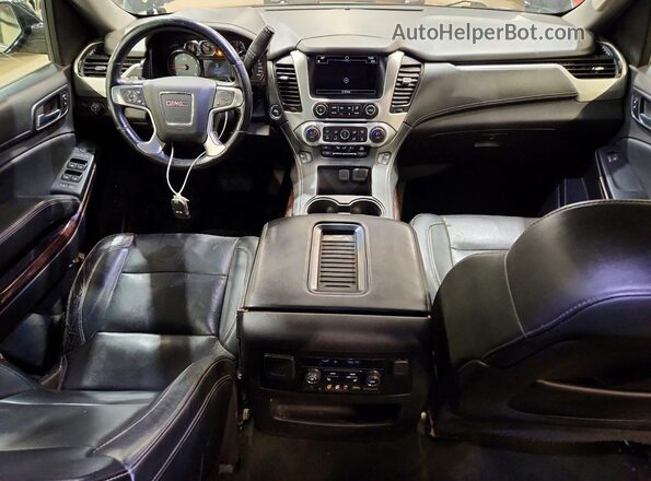 1GKS2GKC7GR273384 2016 GMC YUKON Black Widok deski rozdzielczej