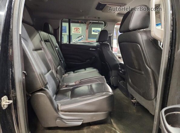 1GKS2GKC7GR273384 2016 GMC YUKON Black Widok wnętrza z tyłu