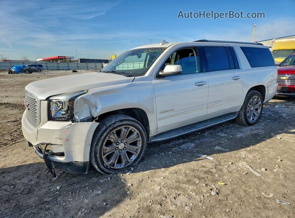 1GKS2HKJ7GR433753 2016 GMC YUKON Белый Передняя левая четверть