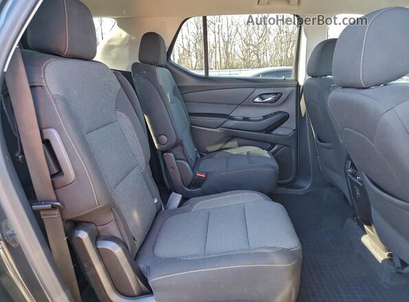 1GNERGKWXMJ143938 2021 CHEVROLET TRAVERSE Черный Вид задней части салона