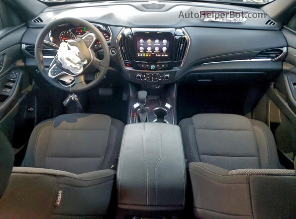 1GNETVKW5RJ134870 2024 CHEVROLET TRAVERSE Черный Вид панели приборов