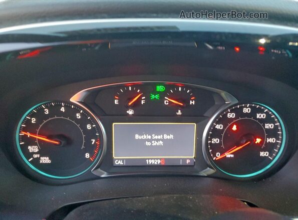 1GNETVKW5RJ134870 2024 CHEVROLET TRAVERSE Черный Вид щитка приборов