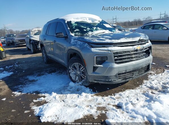 1GNEVGRS8SJ279710 2025 CHEVROLET TRAVERSE Синий Передняя правая четверть