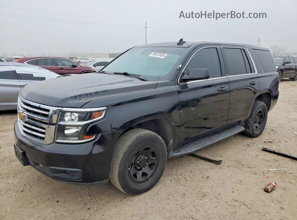 1GNLCDEC5LR223320 2020 CHEVROLET TAHOE Черный Передняя левая четверть