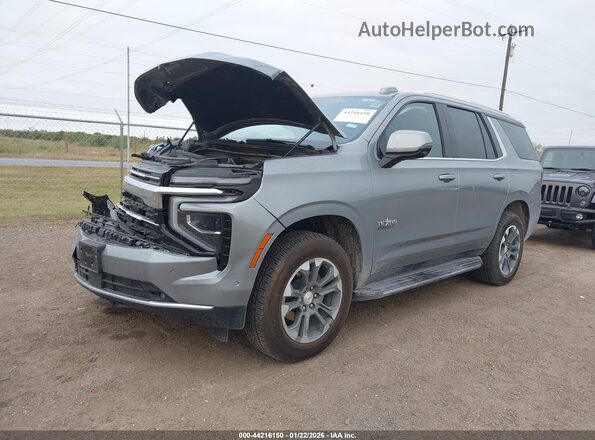 1GNS5NRDXSR182812 2025 CHEVROLET TAHOE Серый Передняя левая четверть