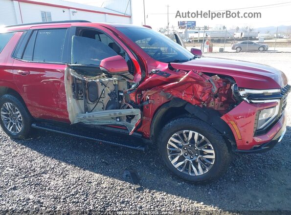 1GNS6PRD1SR215348 2025 CHEVROLET TAHOE Red წინა ხედი