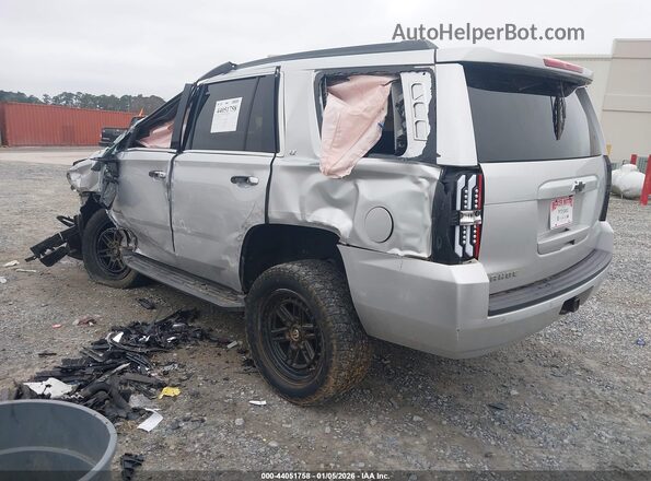 1GNSCBKC0GR127072 2016 CHEVROLET TAHOE Серебряный Задняя левая четверть