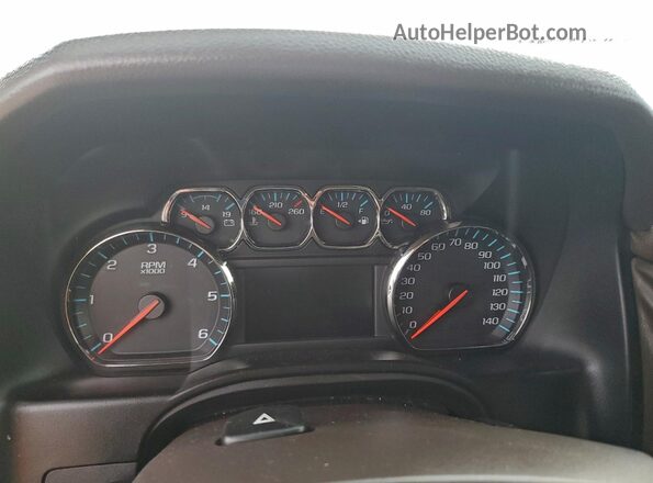 1GNSCBKC7GR162496 2016 CHEVROLET TAHOE Черный Вид щитка приборов