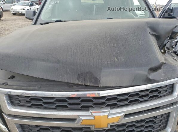 1GNSCBKC7GR162496 2016 CHEVROLET TAHOE Черный Вид задней части салона