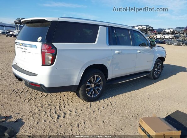 1GNSCBKT3MR419391 2021 CHEVROLET SUBURBAN White Tył prawy