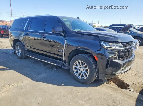 1GNSCCKD4PR259038 2023 CHEVROLET SUBURBAN Черный Вид спереди
