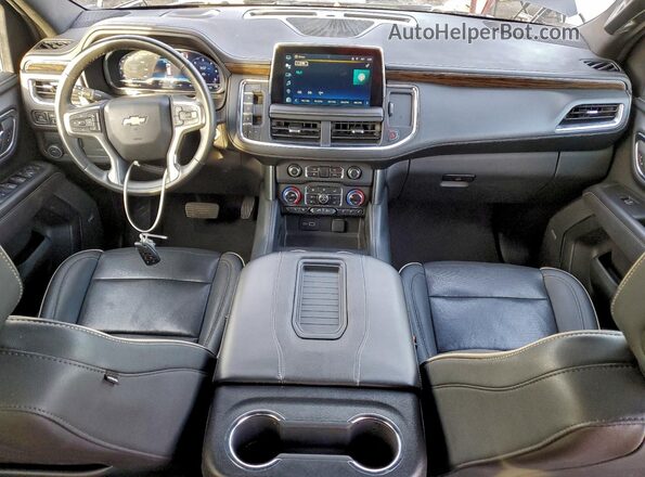 1GNSCFKD0PR263816 2023 CHEVROLET SUBURBAN Угольный Вид панели приборов