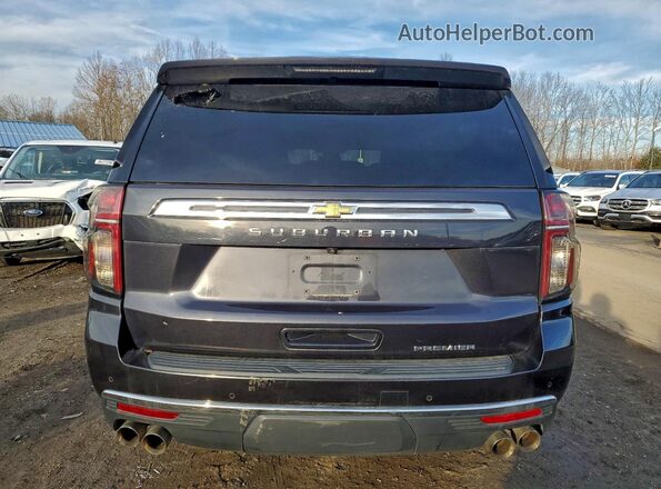 1GNSCFKD0PR263816 2023 CHEVROLET SUBURBAN Угольный Вид сзади