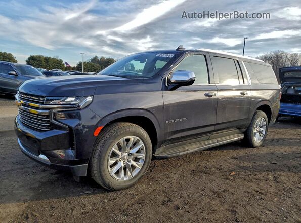 1GNSCFKD0PR263816 2023 CHEVROLET SUBURBAN Угольный Передняя левая четверть
