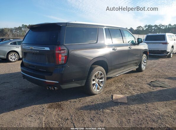 1GNSCFKD7PR190167 2023 CHEVROLET SUBURBAN Черный Задняя правая четверть