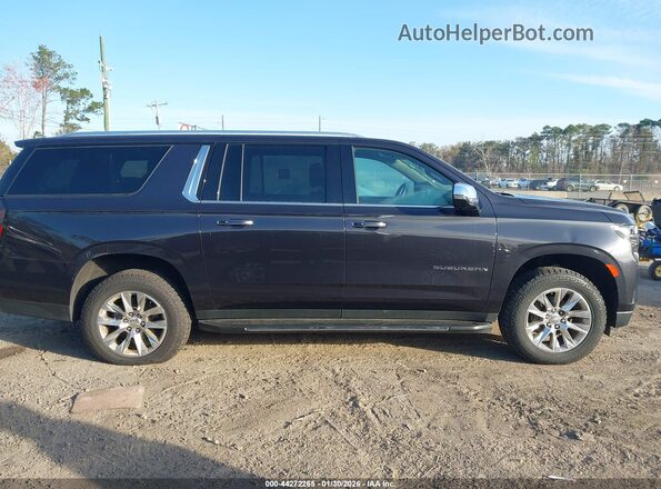 1GNSCFKD7PR190167 2023 CHEVROLET SUBURBAN Черный Вид задней части салона
