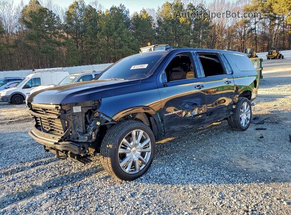 1GNSCGKL2MR250171 2021 CHEVROLET SUBURBAN Синий Передняя левая четверть