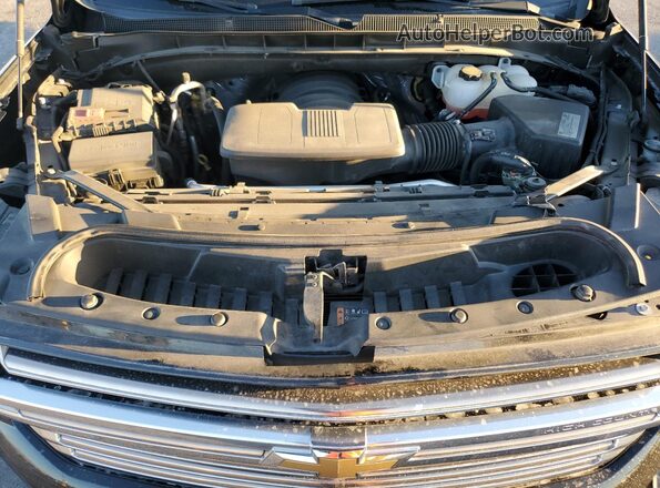 1GNSCGKLXMR432250 2021 CHEVROLET SUBURBAN Черный Вид подкапотного пространства