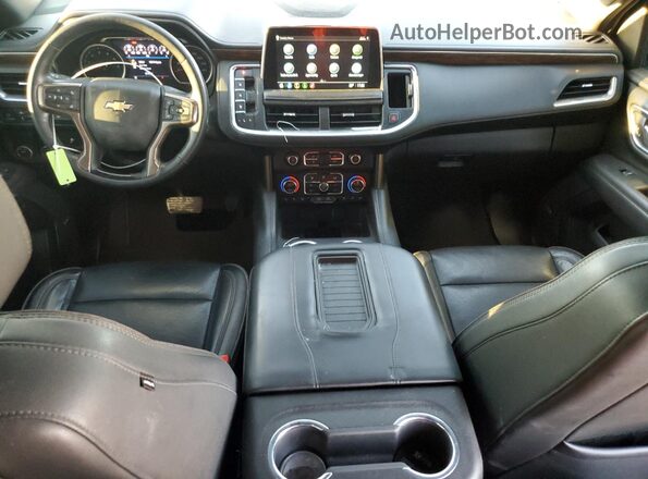 1GNSCGKLXMR432250 2021 CHEVROLET SUBURBAN Черный Вид панели приборов
