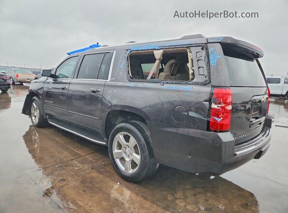 1GNSCJKC0GR324320 2016 CHEVROLET SUBURBAN Brown Задня ліва чверть