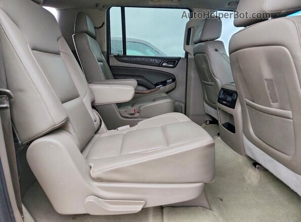 1GNSCJKC0GR324320 2016 CHEVROLET SUBURBAN Brown Вид задньої частини салону
